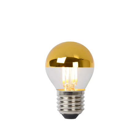 Филаментная светодиодная лампа Lucide 49021/04/10 шар малый E27 4W, 2700K (теплый) CRI80 230V, диммируемая, гарантия 30 дней - миниатюра 1