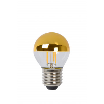 Филаментная светодиодная лампа Lucide 49021/04/10 шар малый E27 4W, 2700K (теплый) CRI80 230V, диммируемая, гарантия 30 дней - миниатюра 2