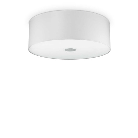 Потолочный светильник Ideal Lux WOODY PL5 BIANCO 122205, 5xE14x60W, стекло