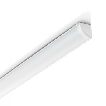 Профиль для светодиодной ленты без рассеивателя Ideal Lux SLOT SURFACE ANGOLO 1000 mm WH 126548 (SLOT SURFACE ANGOLO 1000 mm WHITE), белый, металл, пластик - миниатюра 3