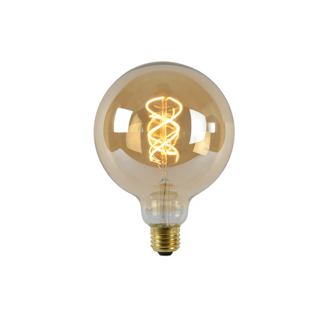 Филаментная светодиодная лампа Lucide 49033/05/62 шар малый E27 5W, 2200K (теплый) CRI80 220V, диммируемая, гарантия 30 дней