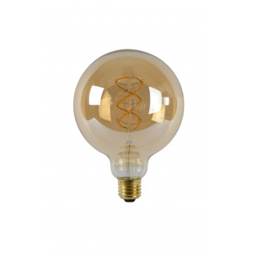 Филаментная светодиодная лампа Lucide 49033/05/62 шар малый E27 5W, 2200K (теплый) CRI80 220V, диммируемая, гарантия 30 дней - миниатюра 2