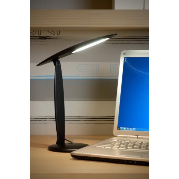 Настольная светодиодная лампа Lucide Jara-LED 46602/04/30, LED 3,2W 4500K 160lm CRI80, черный, пластик - миниатюра 5