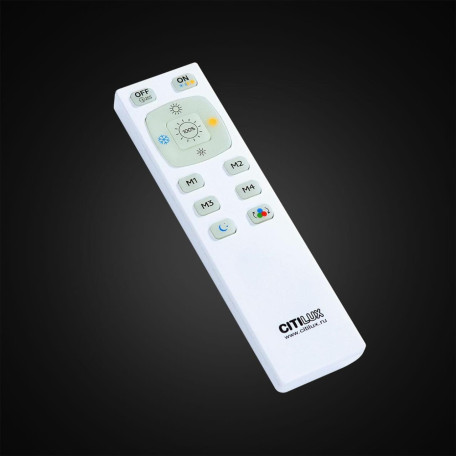 Потолочный светодиодный светильник с пультом ДУ Citilux Старлайт CL703105RGB, IP44, LED 100W 3000-4500K + RGB 6500lm - миниатюра 5