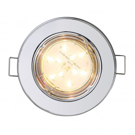 Встраиваемый светильник Globo Down Lights 12101-3LED, 1xGU10x3W, металл - миниатюра 3