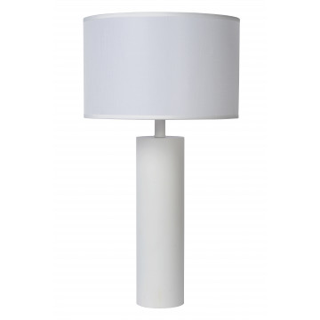 Настольная лампа Lucide Yessin 73503/81/31, 1xE27x40W, белый, металл, текстиль - миниатюра 2