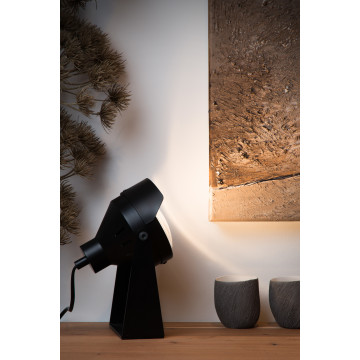 Настольная лампа Lucide Cicleta 05522/01/30, 1xGU10x35W, черный, металл - миниатюра 3