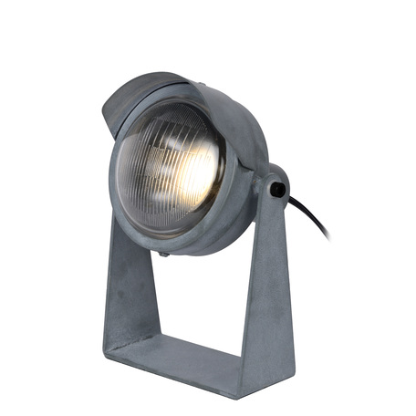 Настольная лампа Lucide Cicleta 05522/01/36, 1xGU10x35W, серый, металл