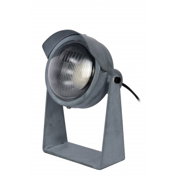 Настольная лампа Lucide Cicleta 05522/01/36, 1xGU10x35W, серый, металл - миниатюра 2