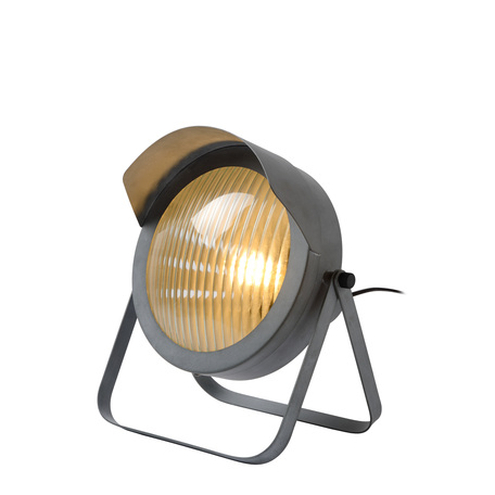 Настольная лампа Lucide Cicleta 05523/01/36, 1xE27x40W, серый, металл