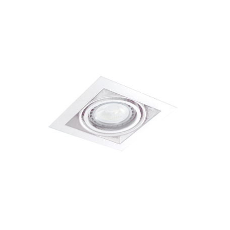 Встраиваемый светильник Azzardo Nova AZ2870, 1xGU10x50W, белый, металл