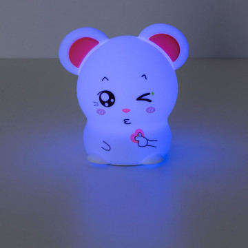 Настольная светодиодная лампа-ночник Arte Lamp Tilly A7373LT-1WH, LED 1W 3000K + RGB 100lm CRI≥70 - фото 6