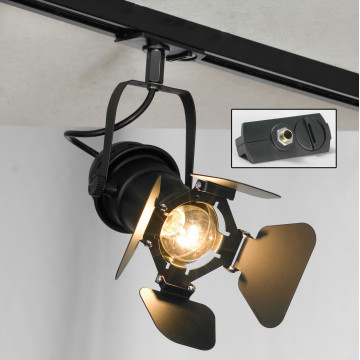 Потолочный светильник с регулировкой направления света Lussole Loft Thornton LSP-9838, IP21, 1xE14x40W - миниатюра 2