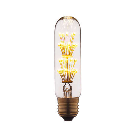 Филаментная светодиодная лампа Loft It Edison Bulb T1030LED цилиндр малый E27 2W 220V, гарантия 1 год - миниатюра 1