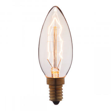 Лампа накаливания Loft It Edison Bulb 3540 свеча E14 40W 220V, гарантия нет гарантии - миниатюра 3