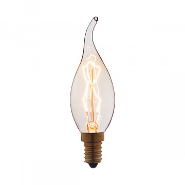 Лампа накаливания Loft It Edison Bulb 3540 свеча E14 40W 220V, гарантия нет гарантии - миниатюра 6