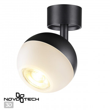 Потолочный светильник с регулировкой направления света Novotech OVER 370811, 1xGU10x9W - миниатюра 3