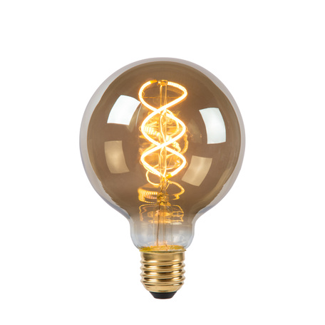 Филаментная светодиодная лампа Lucide 49032/05/65 шар малый E27 5W, 2200K (теплый) CRI80 220V, гарантия 30 дней
