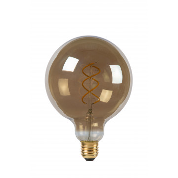 Филаментная светодиодная лампа Lucide 49033/05/65 шар малый E27 5W, 2200K (теплый) CRI80 230V, диммируемая, гарантия 30 дней - миниатюра 2