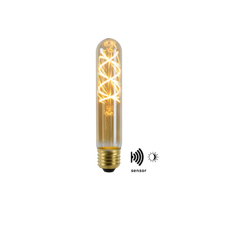 Филаментная светодиодная лампа Lucide 49035/04/62 цилиндр E27 4W, 2200K (теплый) CRI80 230V, гарантия 30 дней