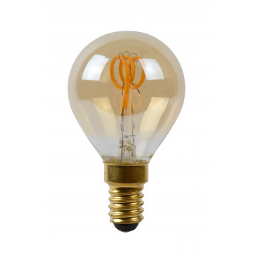 Филаментная светодиодная лампа Lucide 49046/03/62 шар малый E14 3W, 2200K (теплый) CRI80 230V, диммируемая, гарантия 30 дней - миниатюра 2