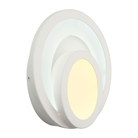 Светодиодный светильник Omnilux Aversa OML-02911-21, LED 21W 3000K + 6000K 1155lm, белый, металл, металл с пластиком, пластик с металлом