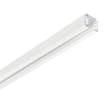 Шинопровод Ideal Lux LINK TRIMLESS PROFILE 1000 mm ON-OFF WH 243269, белый, металл