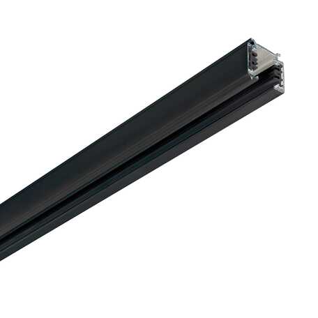 Шинопровод Ideal Lux Link Trimless Profile 246901, черный, металл
