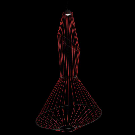 Подвесной светодиодный светильник Loft It Beam 10292/A Red, LED 30W 3000K 2100lm - миниатюра 2