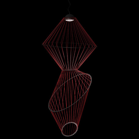 Подвесной светодиодный светильник Loft It Beam 10292/B Red, LED 30W 3000K 2100lm - миниатюра 2