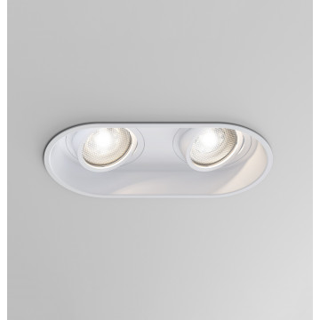 Встраиваемый светильник Astro Minima 1249028 (5827), 2xGU10x6W, белый, металл
