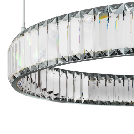 Подвесной светодиодный светильник Loft It Crystal Ring 10135/1000 Chrome, LED 73W 3000K 5100lm - миниатюра 3