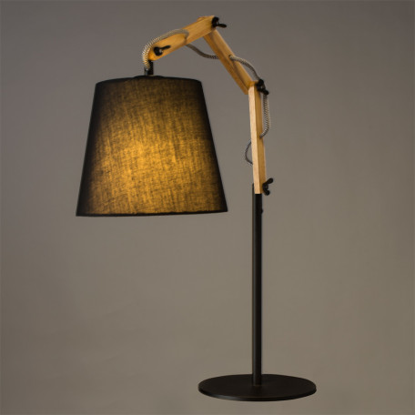 Настольная лампа Arte Lamp Pinocchio A5700LT-1BK, 1xE27x60W - миниатюра 2