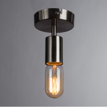Потолочный светильник Arte Lamp Fuori A9184PL-1SS, 1xE27x60W, серебро, металл - миниатюра 2