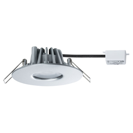 Встраиваемый светодиодный светильник Paulmann House Downlight 79666, IP44, LED 4,4W, серебро, металл - миниатюра 3