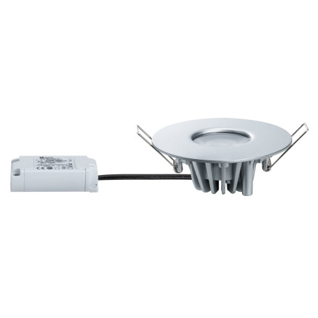 Встраиваемый светодиодный светильник Paulmann House Downlight 79668, IP44, LED 5,3W, серебро, металл - миниатюра 3