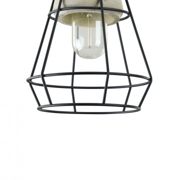 Подвесной светильник Maytoni Gosford T436-PL-01-GR, 1xE27x60W, черный с серым, черный, металл, металл с бетоном, бетон с металлом - миниатюра 9