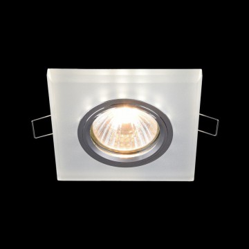 Встраиваемый светильник Maytoni Metal Modern DL292-2-3W-W, 1xGU10x50W, белый, стекло - фото 3