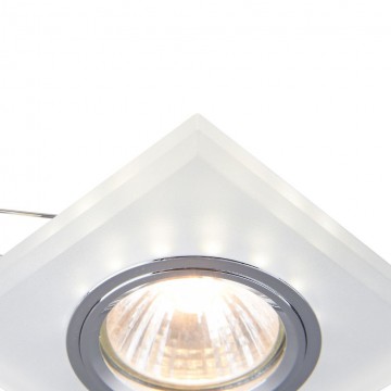Встраиваемый светильник Maytoni Metal Modern DL292-2-3W-W, 1xGU10x50W, белый, стекло - миниатюра 7