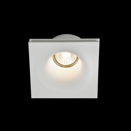 Встраиваемый светильник Maytoni Gyps Modern DL001-1-01-W, 1xGU10x35W - миниатюра 3