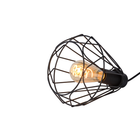 Настольная лампа Lucide Kyara 78585/01/30, 1xE27x60W, черный, металл