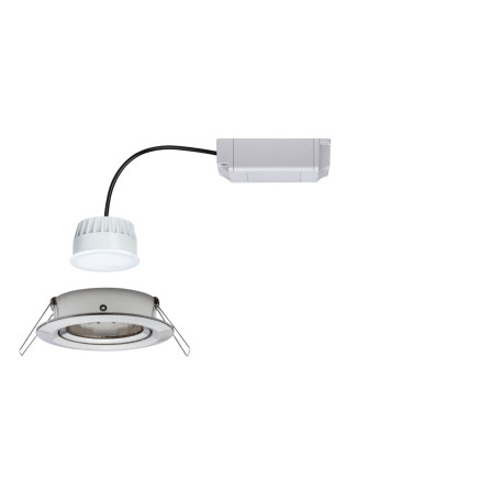 Встраиваемый светодиодный светильник Paulmann Nova Plus Zigbee Coin tunable white 92961, IP23, LED 6W, алюминий, металл - миниатюра 4