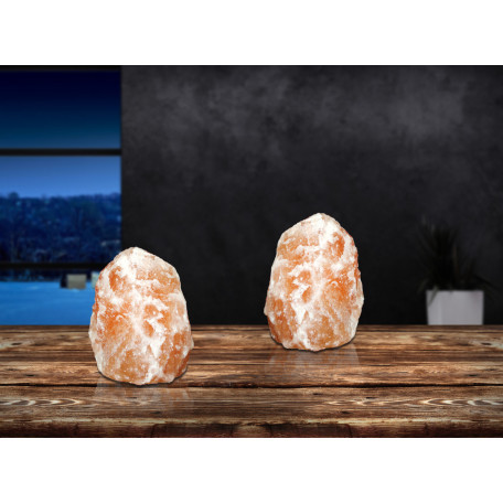 Соляная лампа Globo Stone 28300, 1xE14x15W, пластик, соль - миниатюра 4