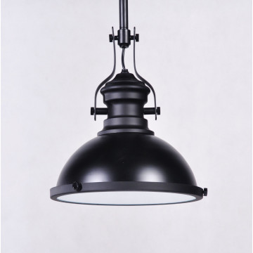 Подвесной светильник Lumina Deco Eligio LDP 6863-1 BK+WT, 1xE27x40W - миниатюра 4