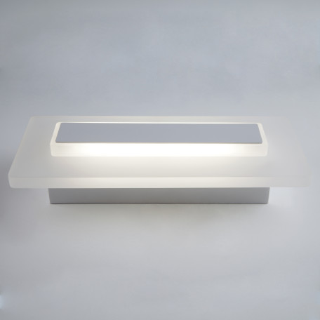 Настенный светодиодный светильник Eurosvet SQUARE 40132/1 LED белый (a040588), LED 12W 4200K 703lm, белый, металл, пластик - миниатюра 2