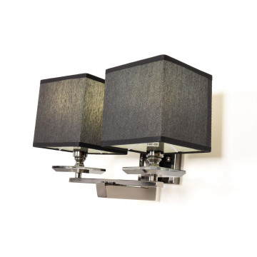 Настенный светильник Lumina Deco Fianelo LDW 1248-2 BK, 2xE14x40W - миниатюра 2
