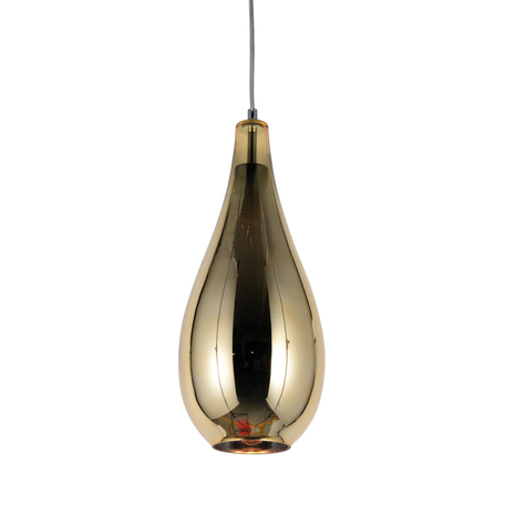 Подвесной светильник Lumina Deco Lauris LDP 6843 GD, 1xE27x40W, золото, металл, стекло
