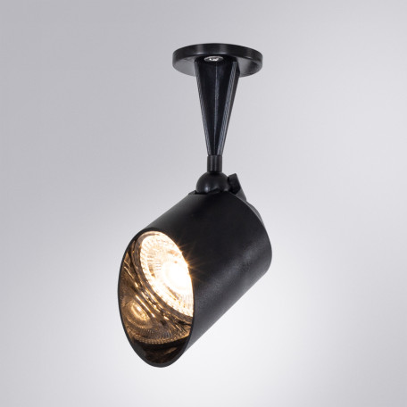 Настенный светодиодный светильник с регулировкой направления света Arte Lamp Elsie A1024AL-1BK, IP65, LED 7W 4000K 500lm - миниатюра 2