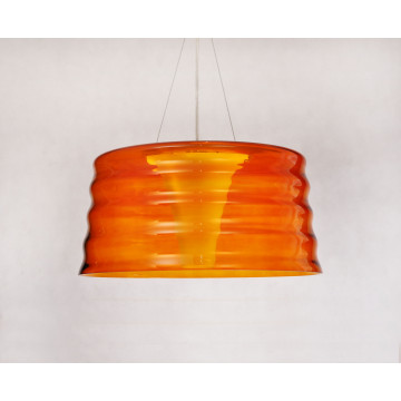 Подвесной светильник Lumina Deco Caprise LDP 6020 GD, 1xE27x60W, оранжевый, стекло - миниатюра 2