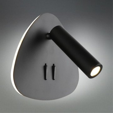 Настенный светодиодный светильник с регулировкой направления света Omnilux Piticchio OML-20821-02, LED 2W 3000K 110lm - миниатюра 2